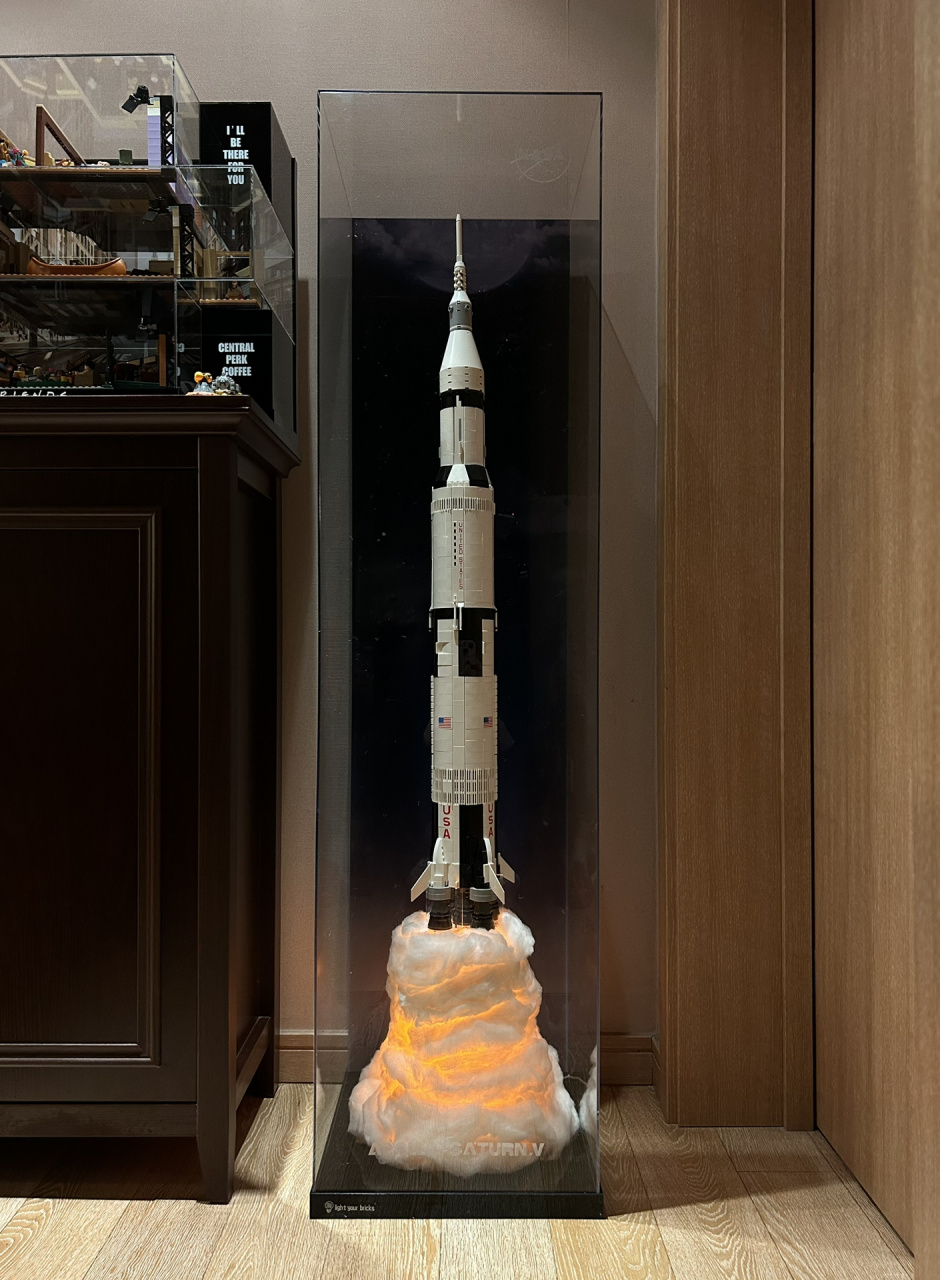 乐高|阿波罗土星五号 一个字:太帅了!