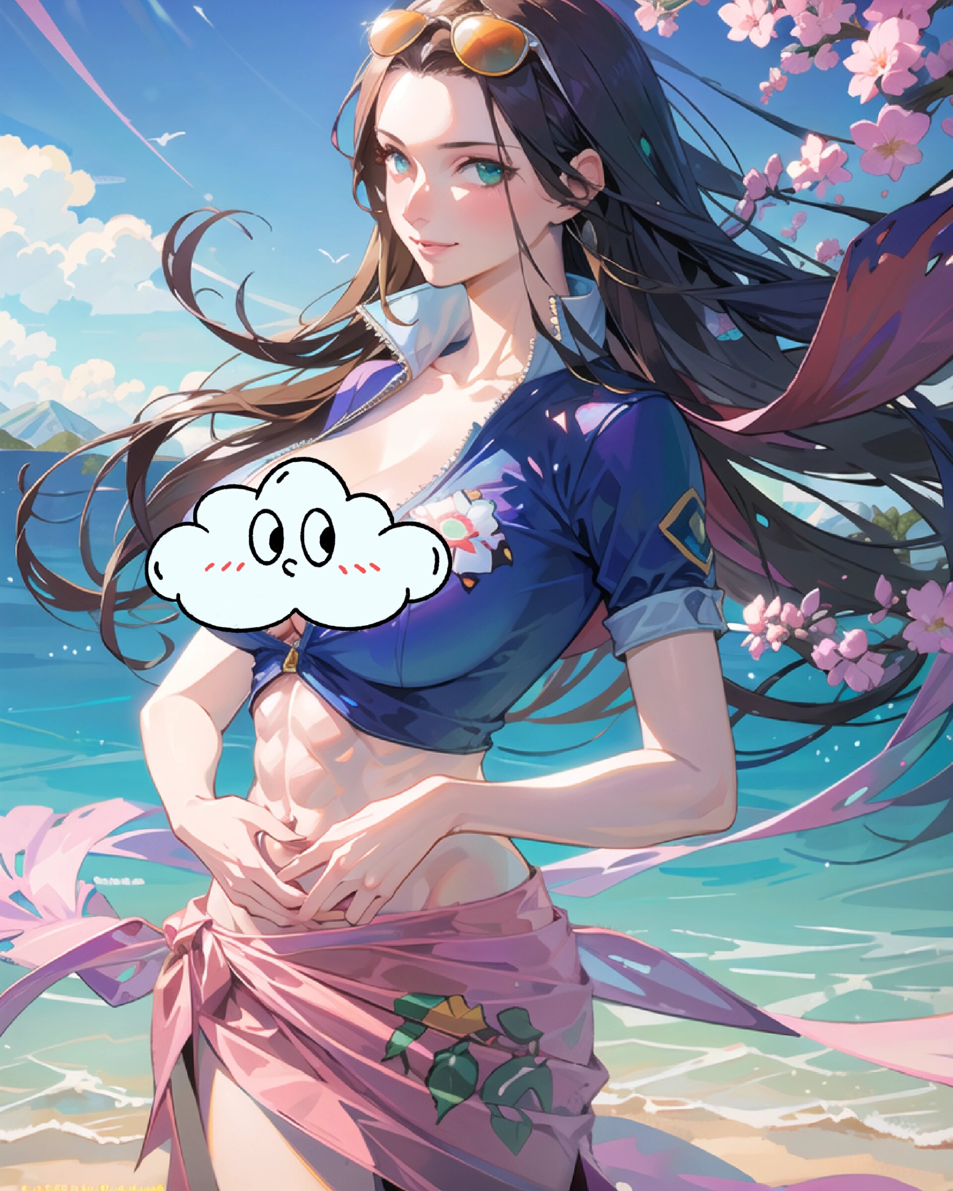 海贼王丨妮可罗宾壁纸