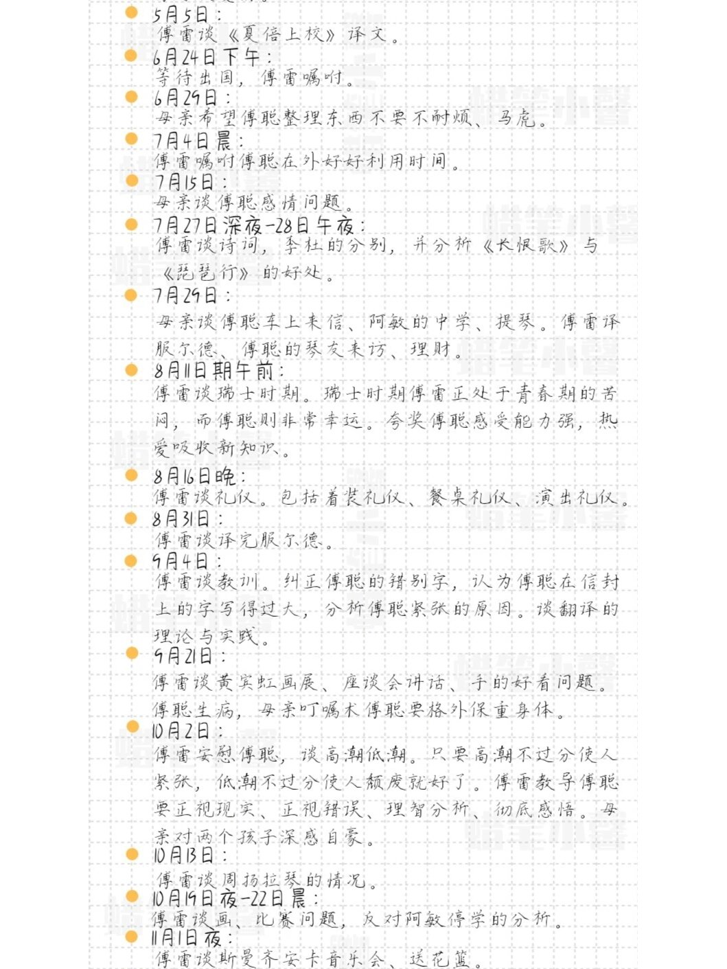 傅雷家书全书概括图片