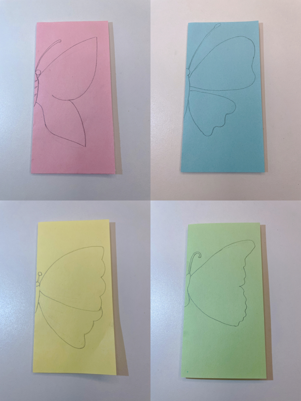 剪纸蝴蝶 制作方法图片