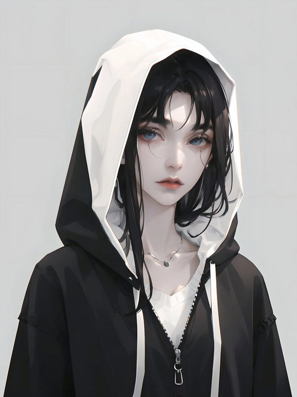 女生头像|暗黑系如新 他不曾真的动心,你笑着说没关系你都可以,他字字