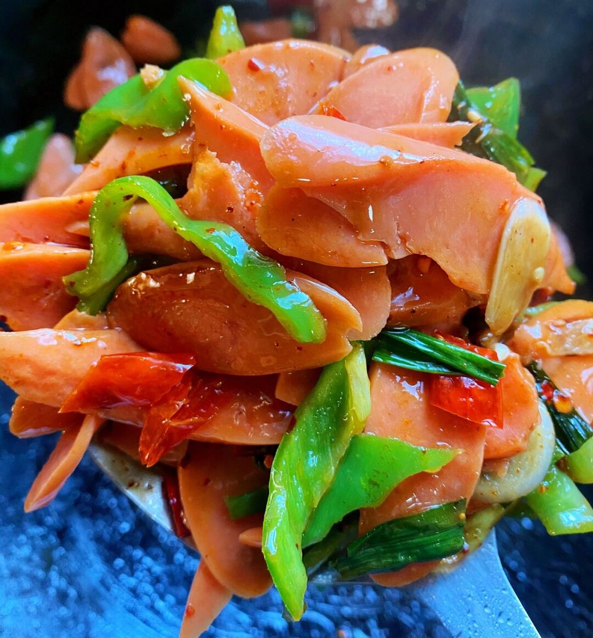 99火腿肠炒青椒99 怎么做都好吃的火腿肠!