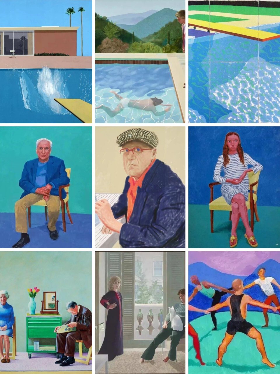 david hockney 大卫·霍克尼(david hockney 1937-),英国著名画家,是