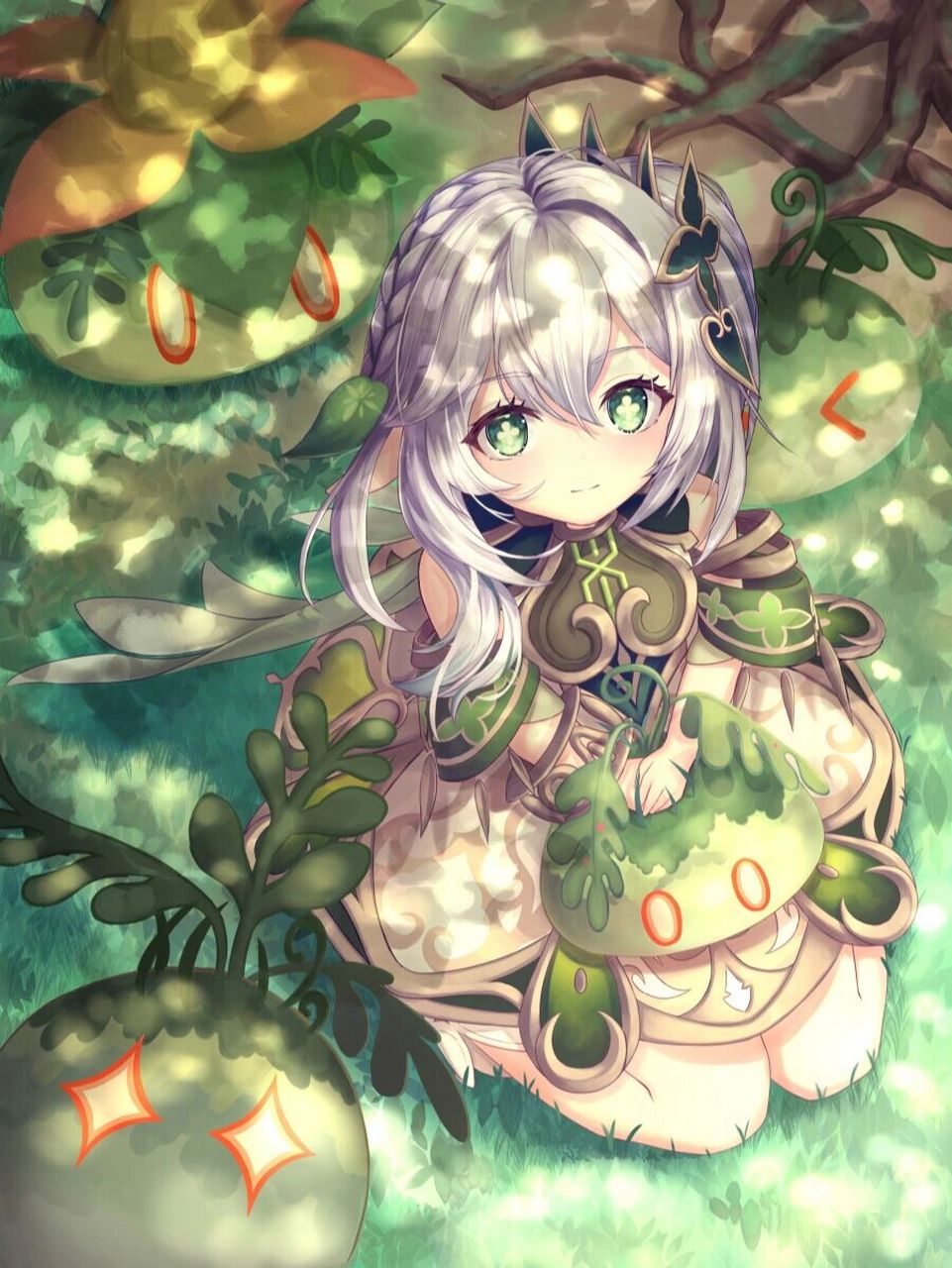 二次元美图|《原神》草神纳西妲 获取原图请私信我一下侵删