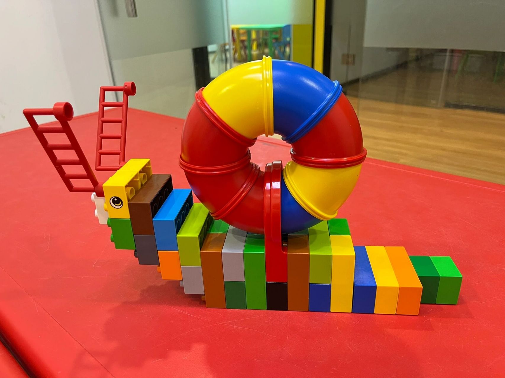 三岁幼儿蜗牛的乐高搭建教案