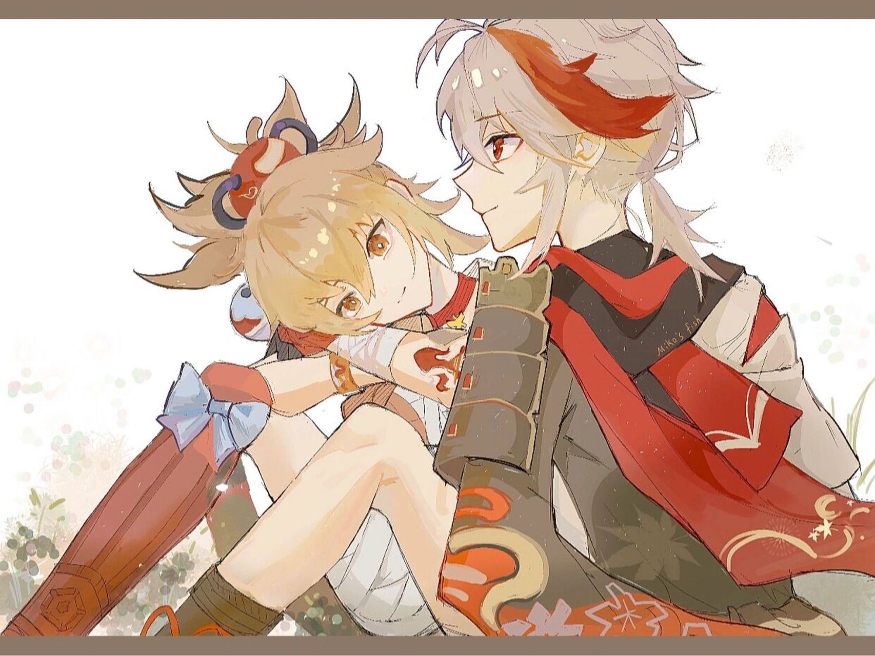 7.27- -宵宫&枫原万叶 自取自截 求原图后台t我 侵权删 赏个赞叭