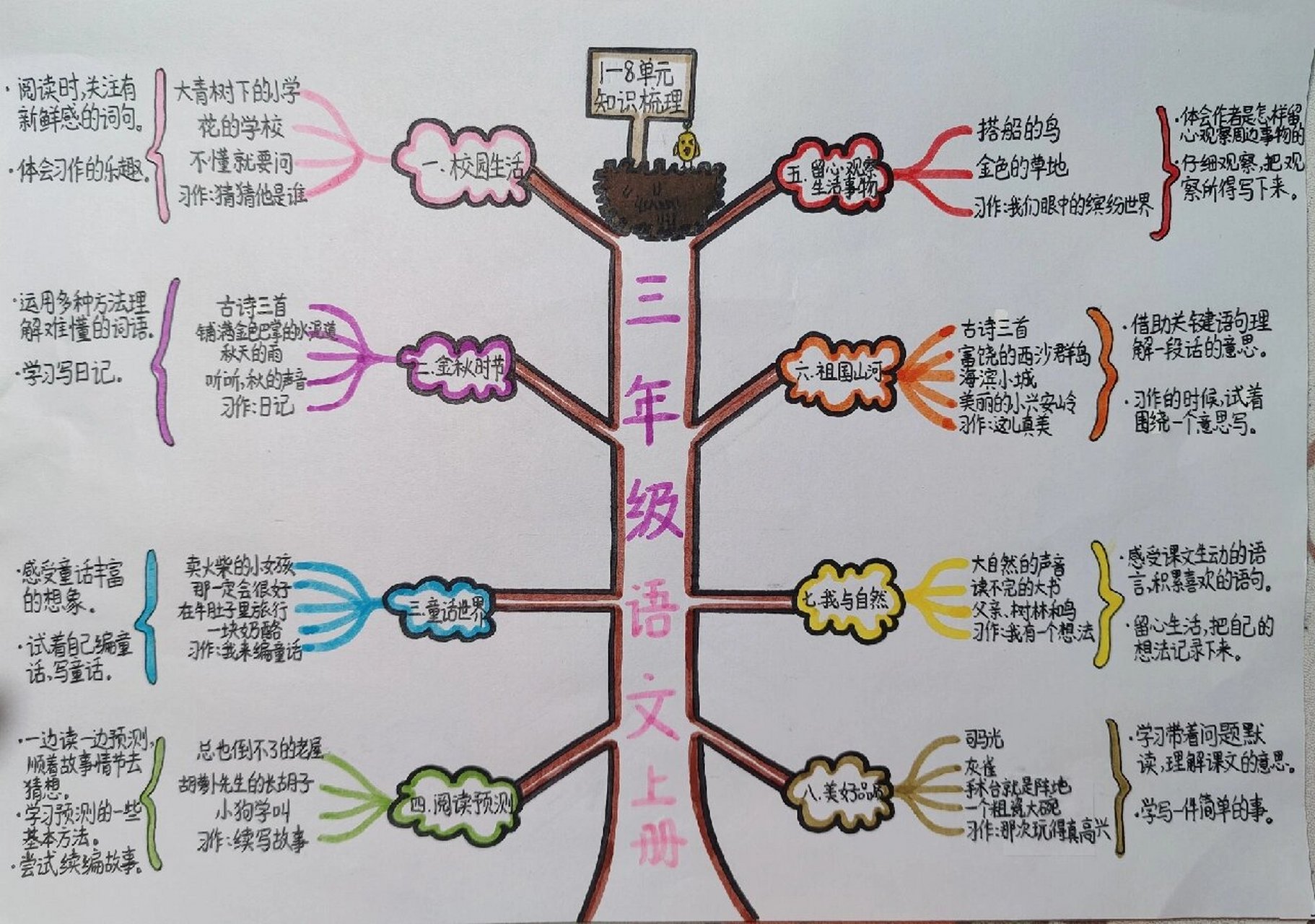 免费思维导图人教版图片