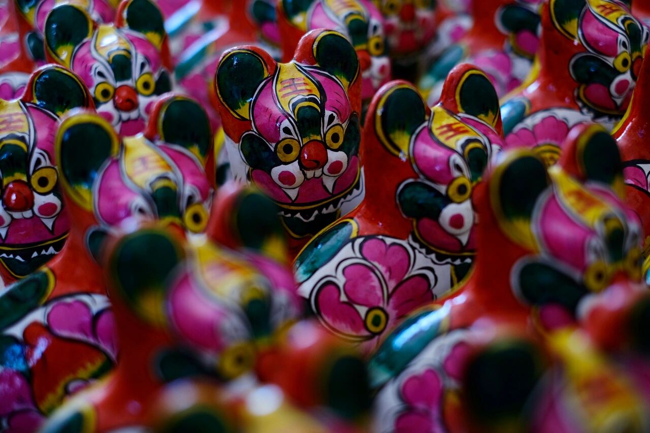 璀璨的民俗艺术|凤翔泥塑 9015凤翔彩绘泥塑是陕西省宝鸡市凤翔区