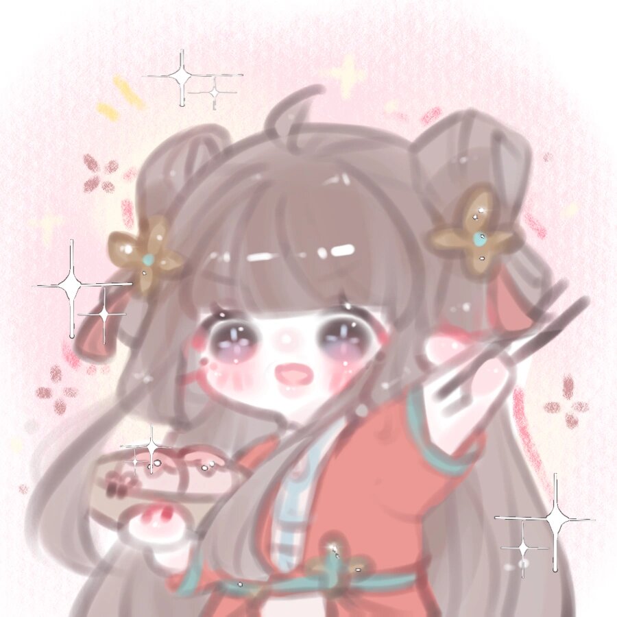 西施玲珑珍味 开工第一张#头像# #西施# #王者荣耀# #画画# #q版