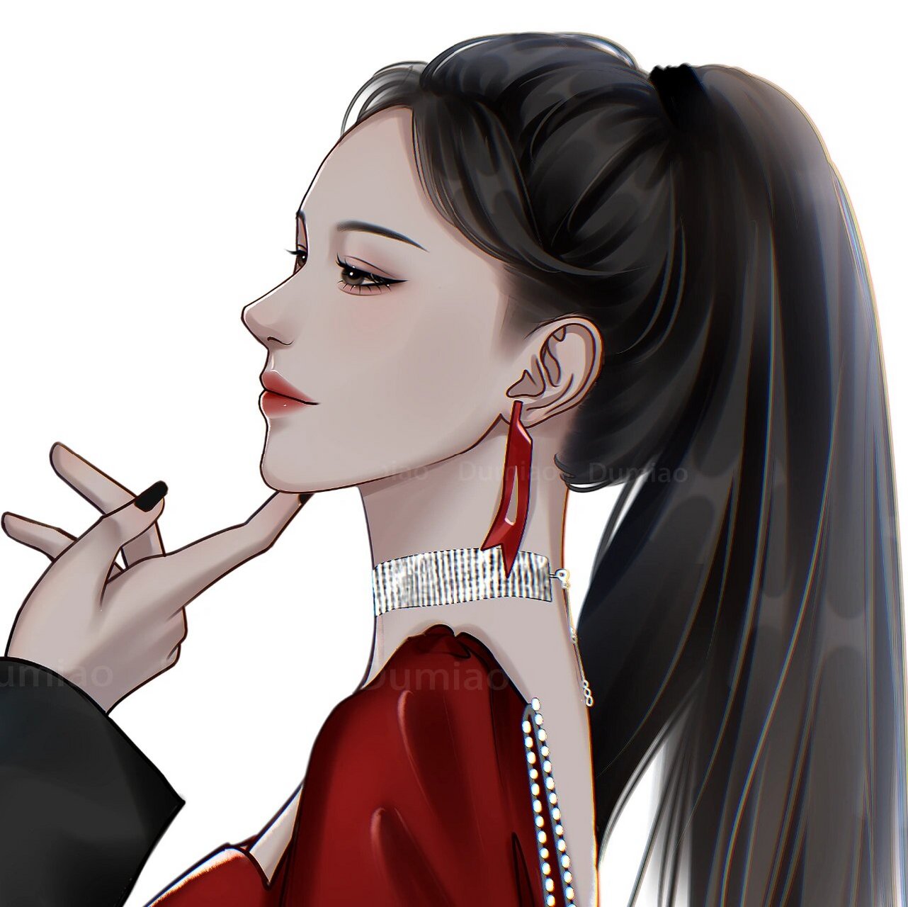 (其实想再混更一个[笑哭] #张馨予##张予曦##画画# #女生头像# #头像