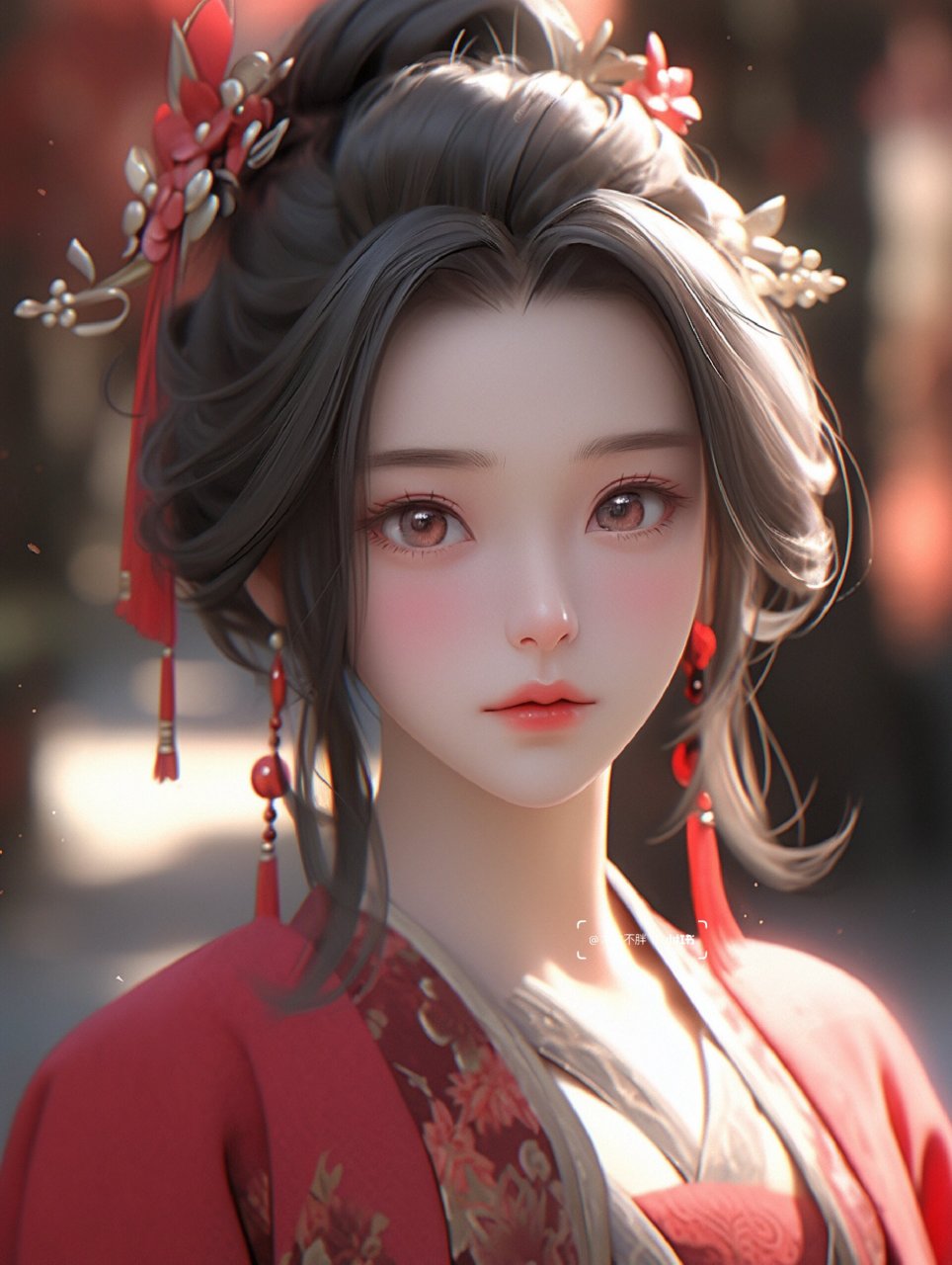 汉服|原创古风美女壁纸头像|国风高清壁纸