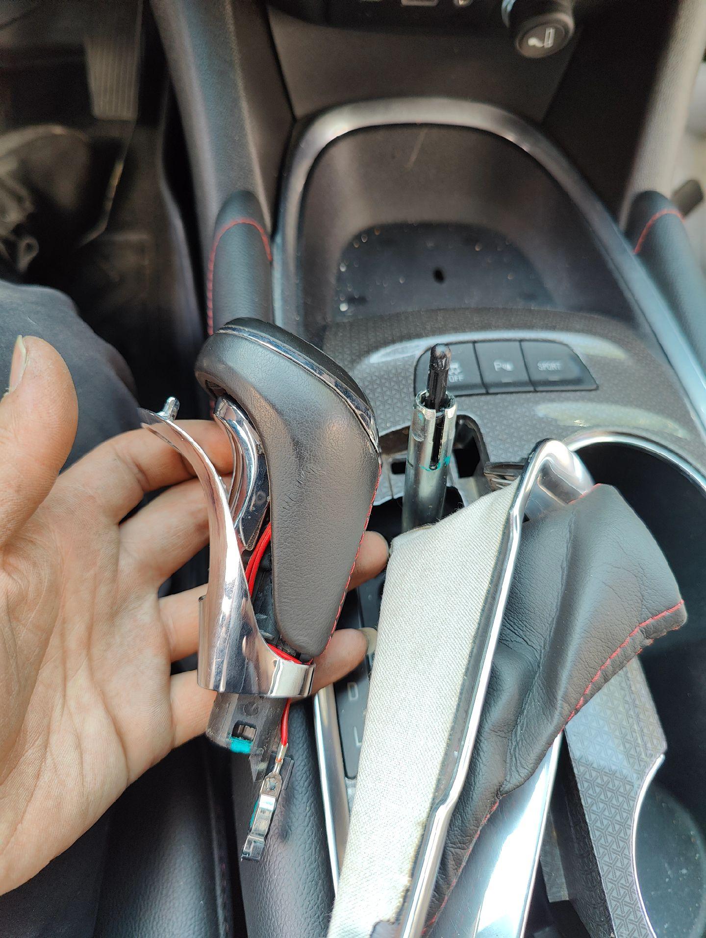 17-19款雪佛兰迈锐宝档位头拆解