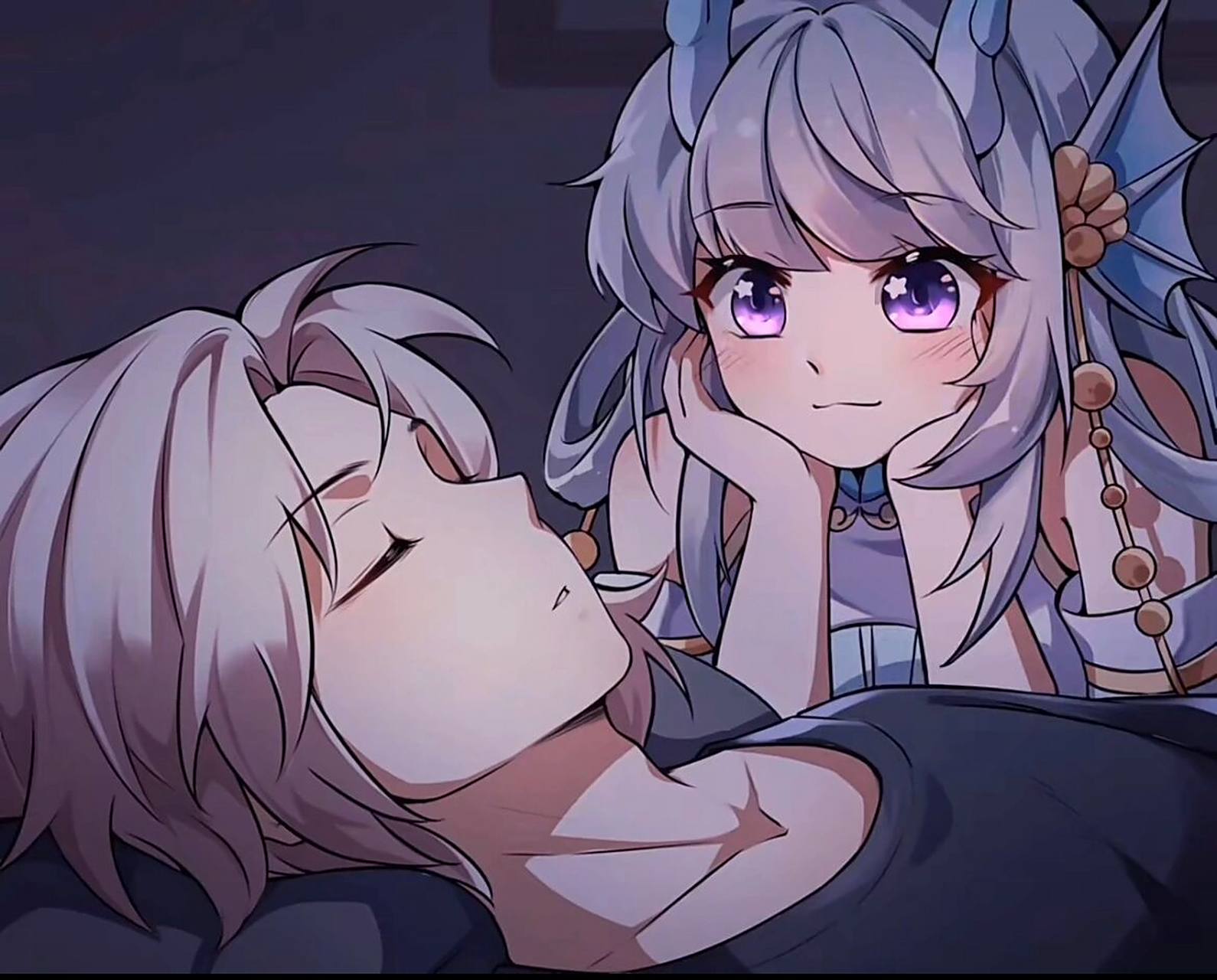 曜和西施cp情头 来自画师96