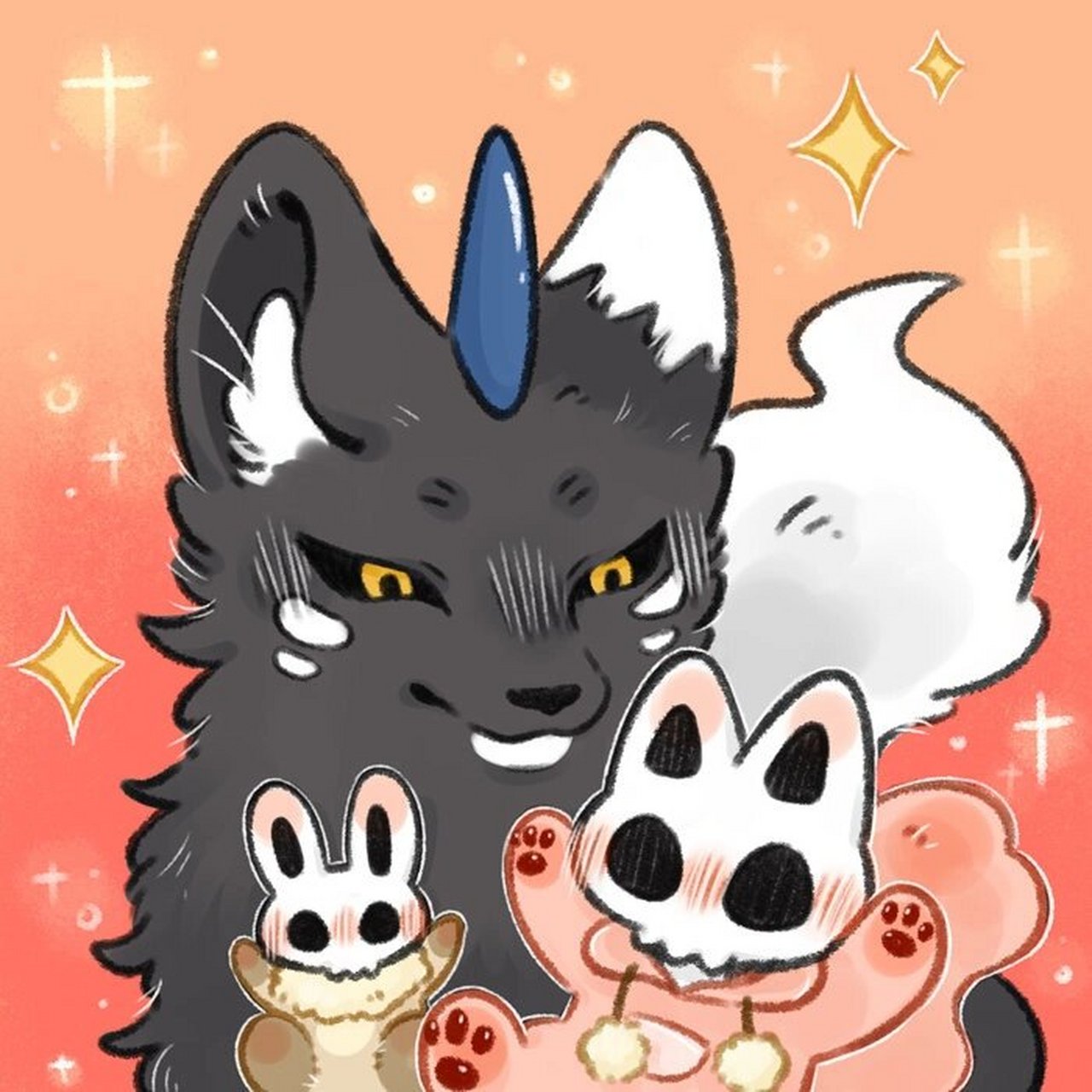 有兽焉头像 皮皮好可爱呀!