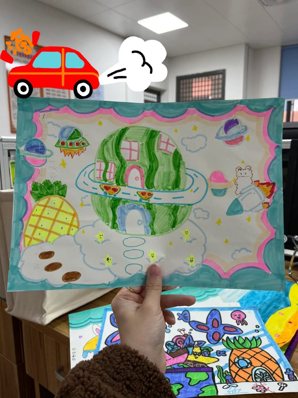 小学作品/三下/第七课变幻无穷的形象 开动脑筋,发挥想象,简单的形象