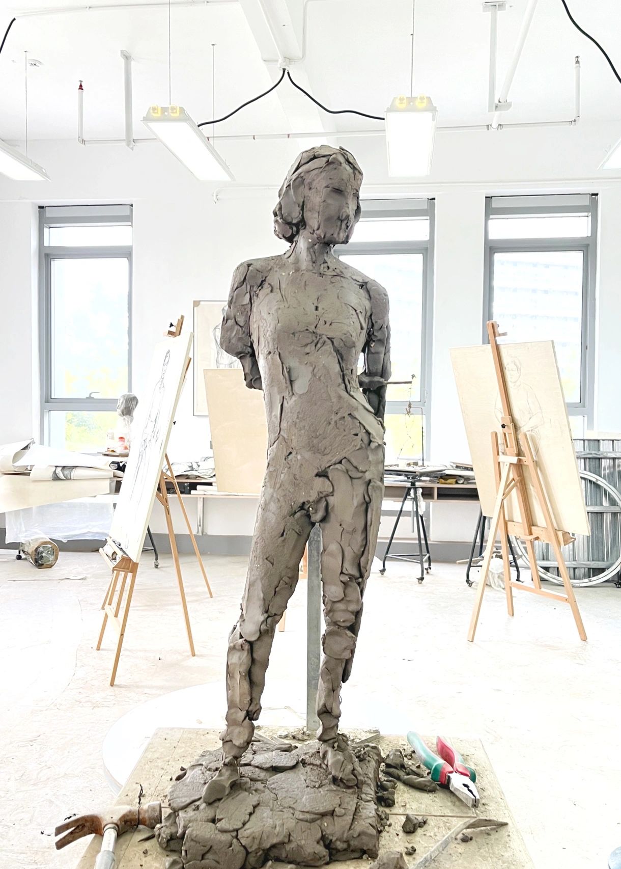 泥塑人物步骤解析(步骤介绍和步骤图