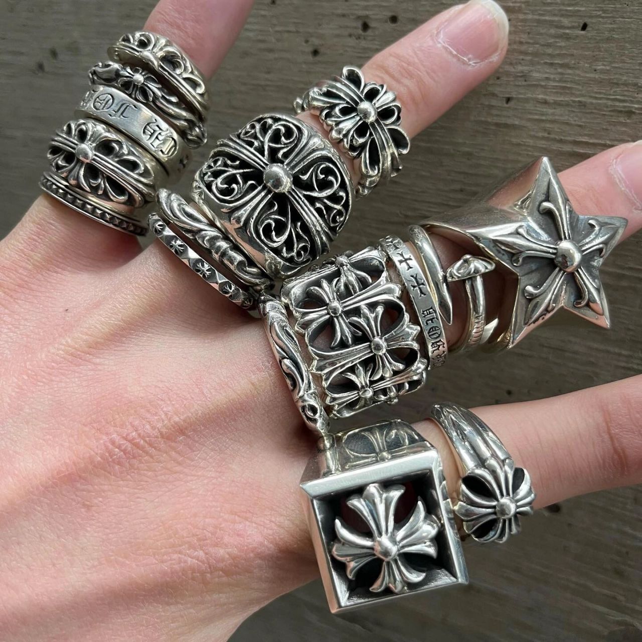 chrome hearts|克罗心|戒指 chrome hearts克罗心 戒指