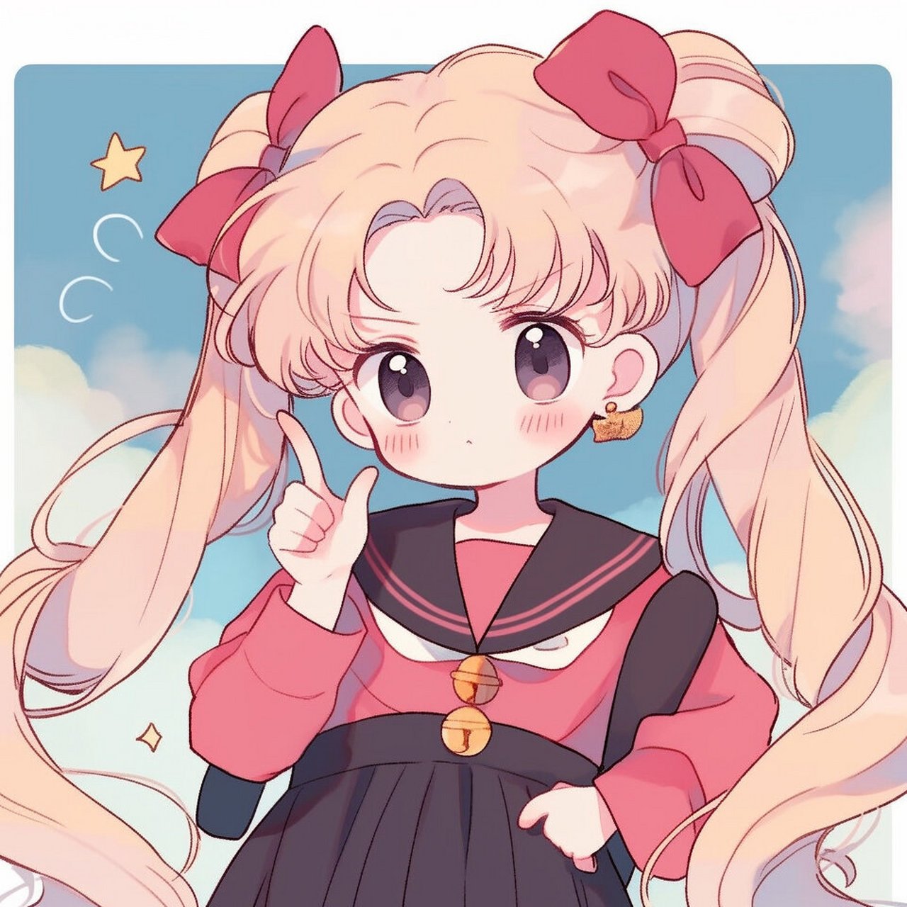 月野兔头像 | q版头像 | 美少女战士