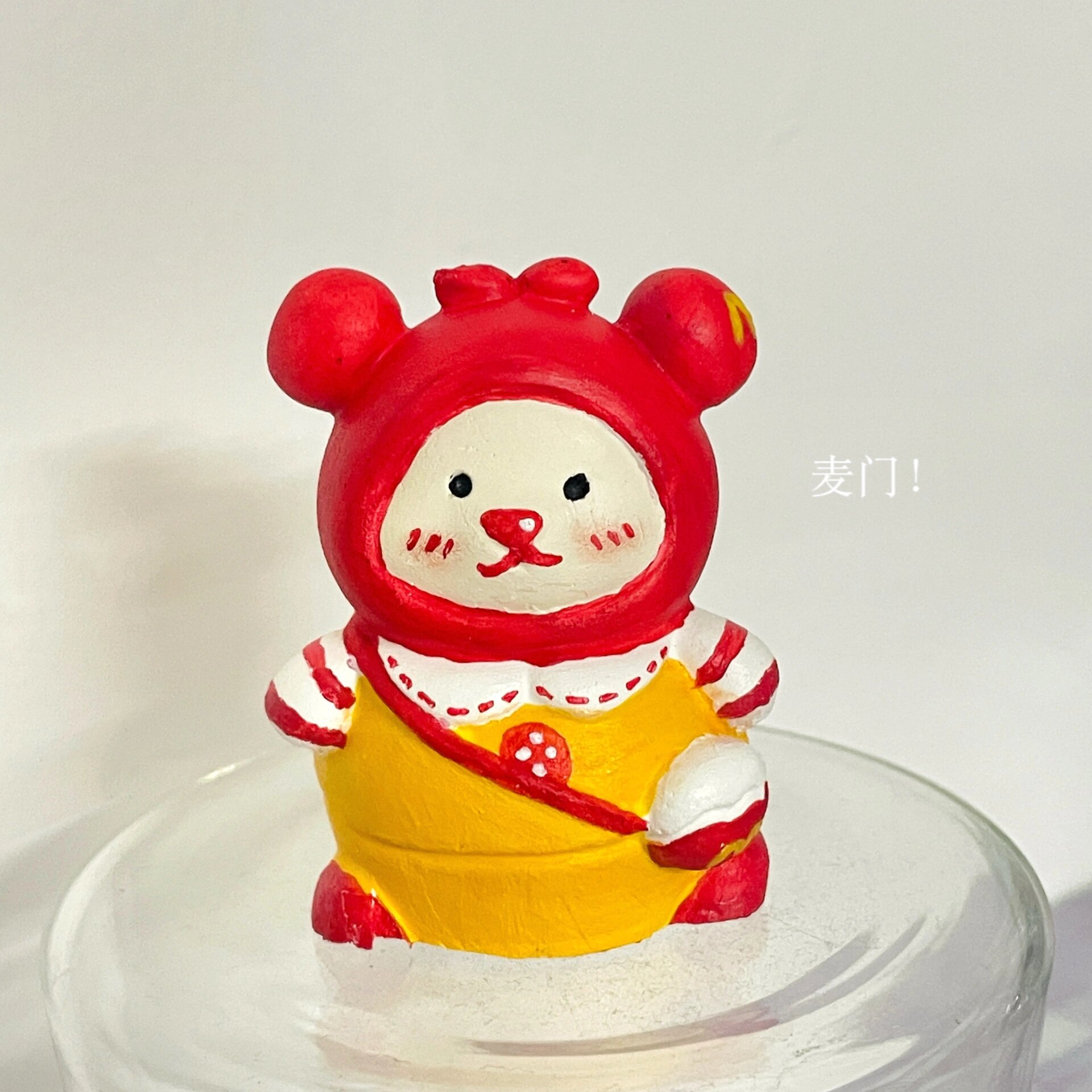 麦当劳背包熊首画93 呜呜呜我简直是天才小画家!