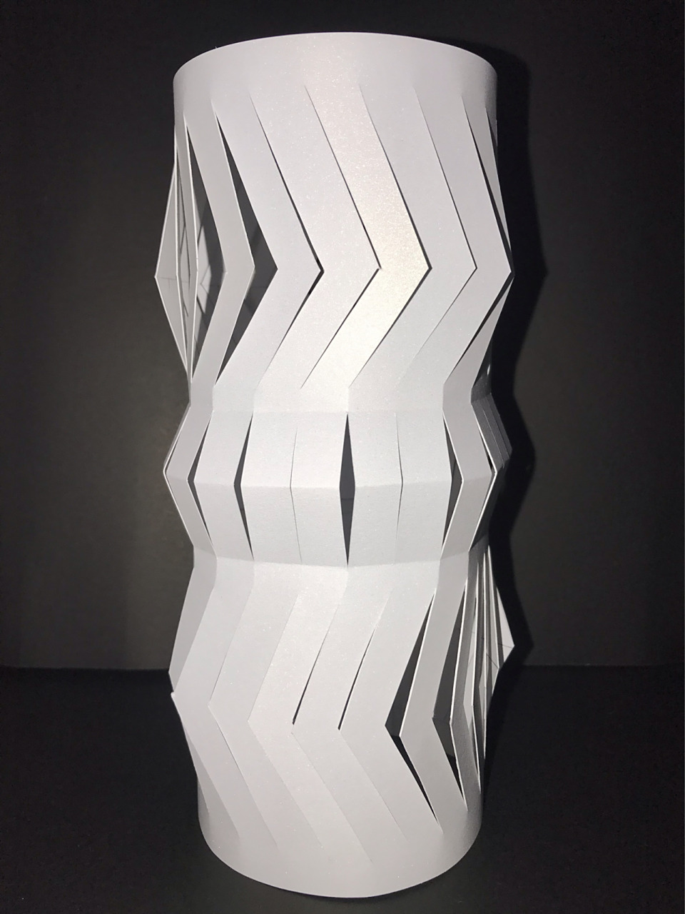 圆柱体立体构成作品作业比赛手工77步骤