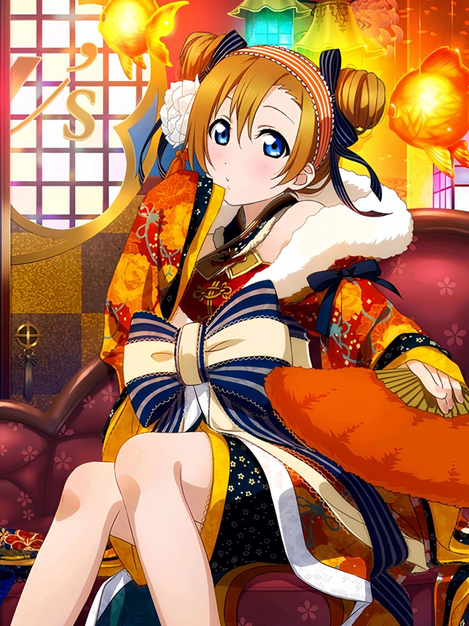 壁纸# #lovelive# #高坂穗乃果# #lovelive南小鸟#  #園田海未# #绚