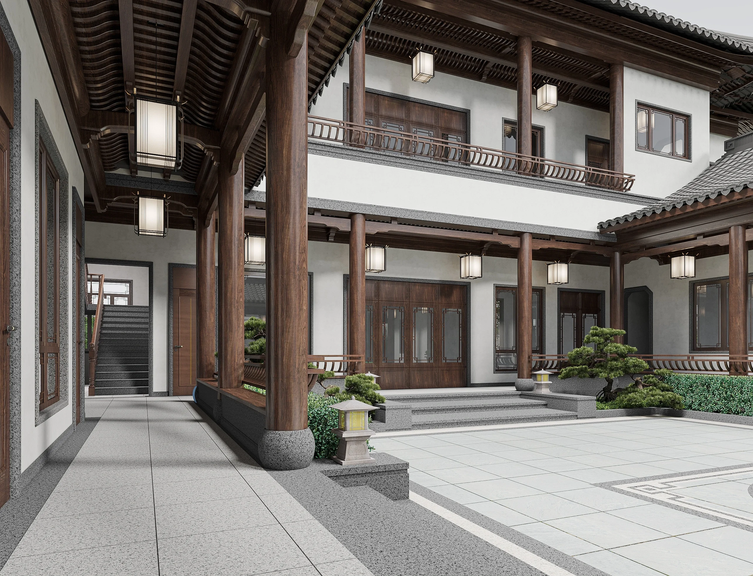 现代中式宜居合院