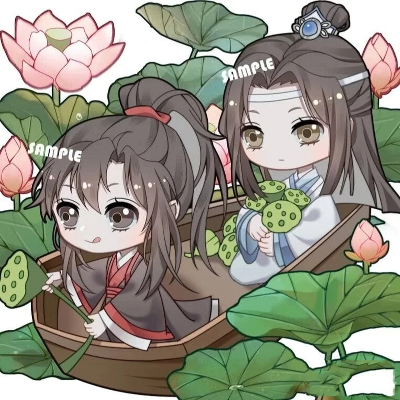 魔道祖师q版头像 #暖春樱花季##暖春樱花季##暖春樱花季##暖春樱花季