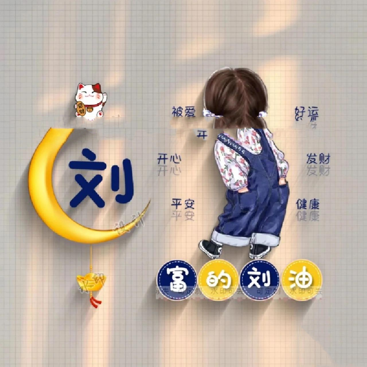 刘的姓氏头像来了. 刘的姓氏头像来了.