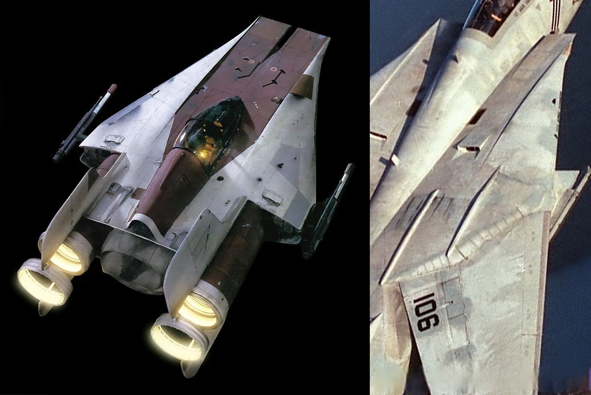 1983年电影《星球大战vi:绝地归来》中的a-wing战斗机设计灵感来自f-1