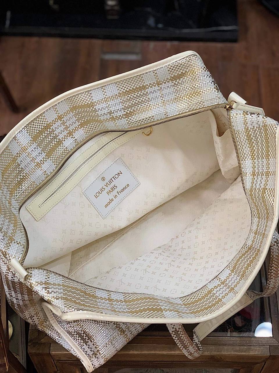 lv秀款编织蛇皮袋 非常缺稀难得一见的"传奇"编织袋 俗称蛇皮袋 工艺