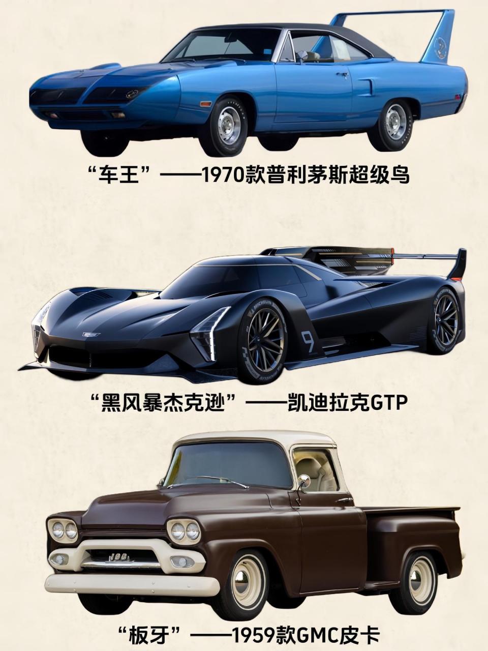 盘点赛车总动员中的原型车,你还知道哪些?