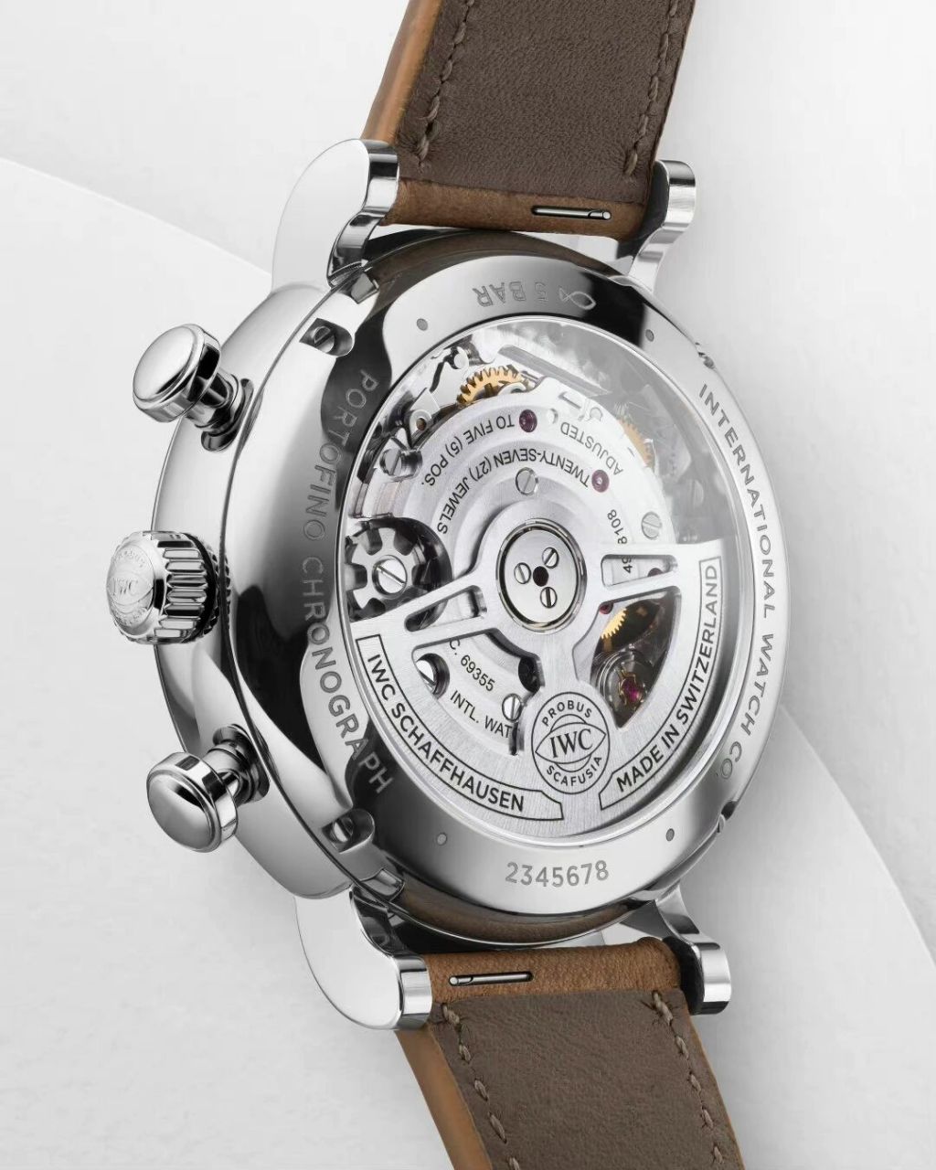 日本买表果然便宜 老公要的这款是万国柏涛菲诺,我