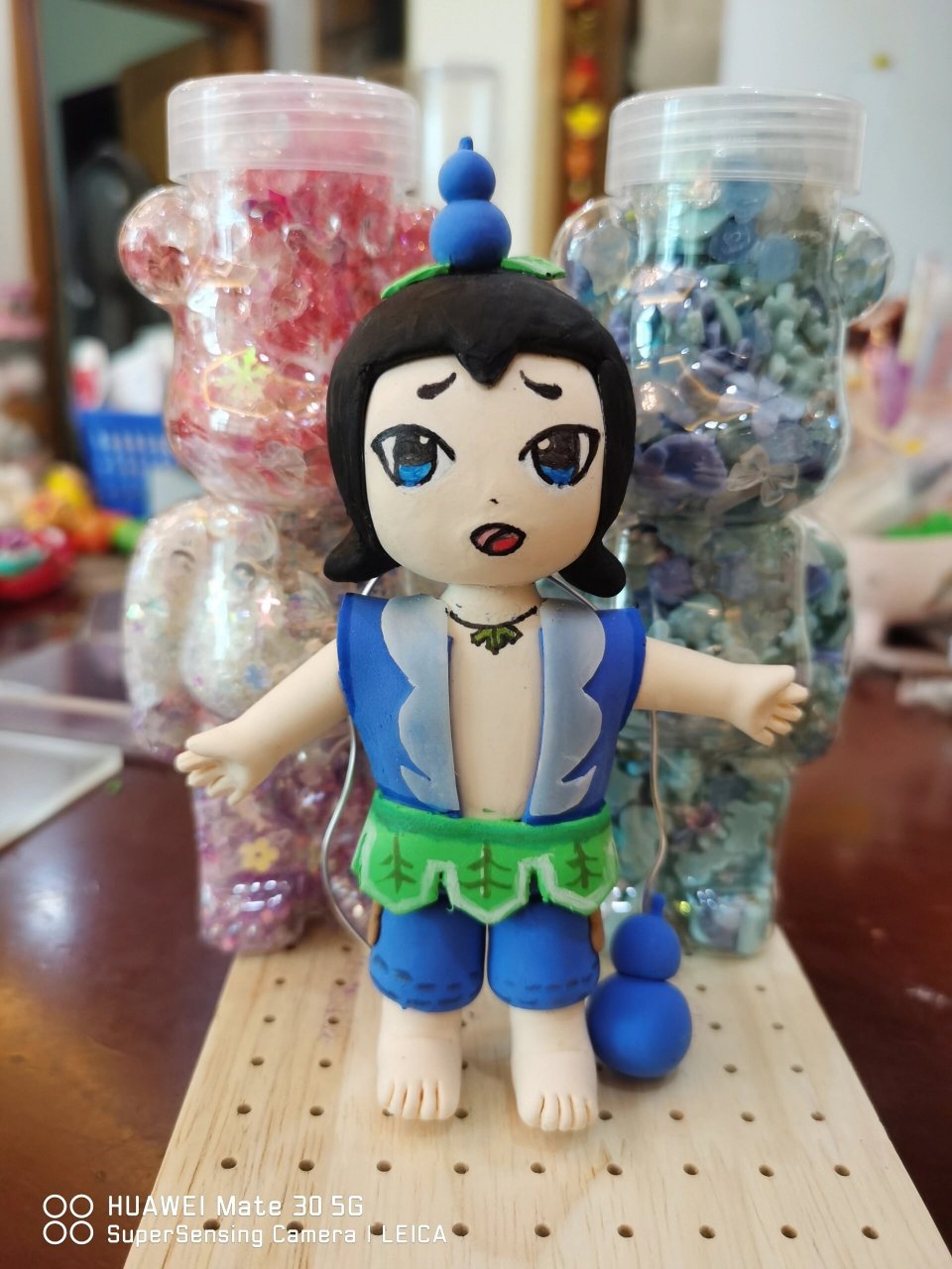 粘土葫芦娃 粘土葫芦娃,哥哥最爱的娃娃