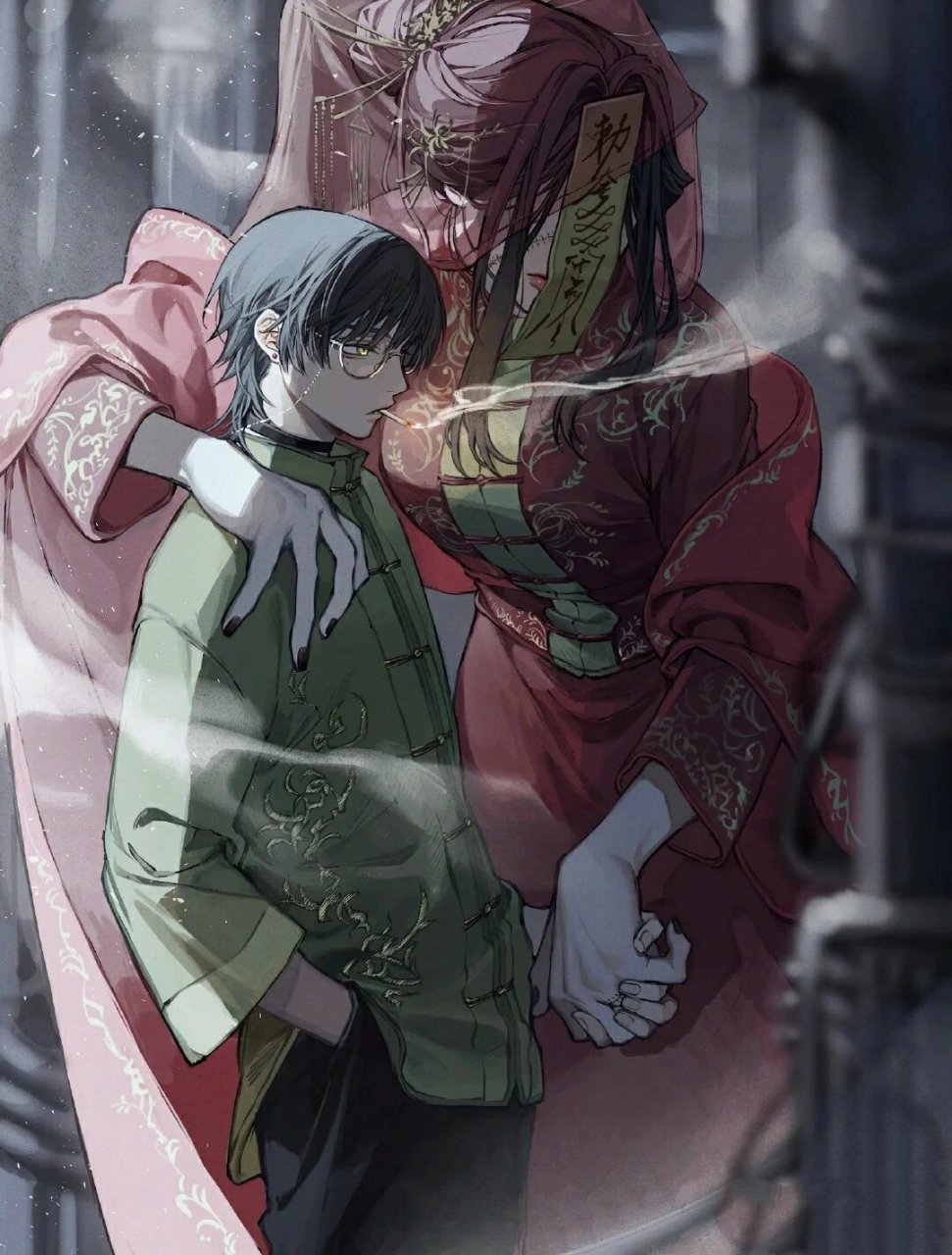 谁把第一张看成哑舍里的老板了 哈哈哈