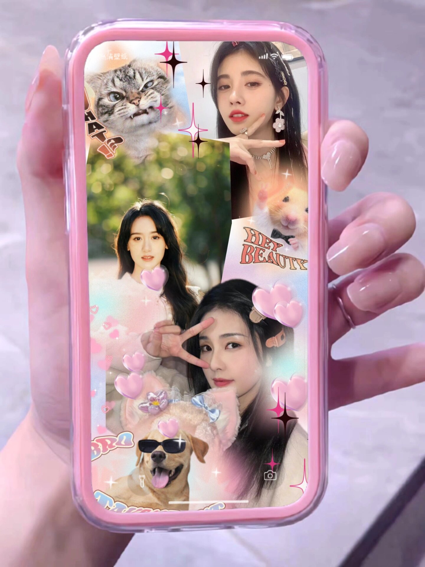 鞠婧祎白鹿袁冰妍壁纸