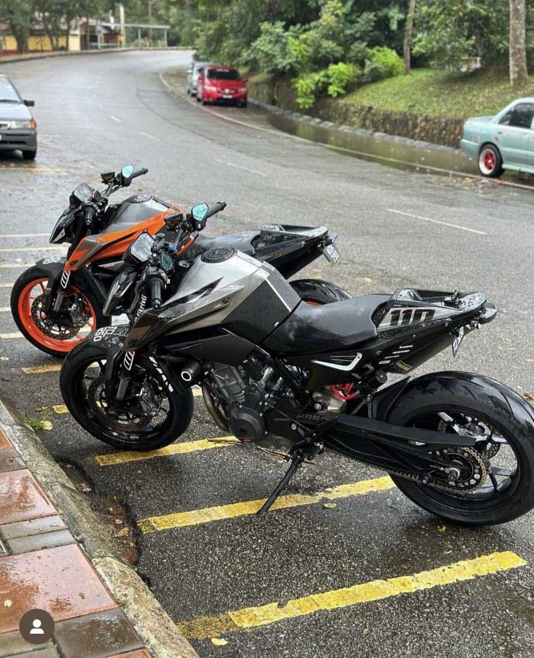 ktm790duke银黑改装案例欣赏