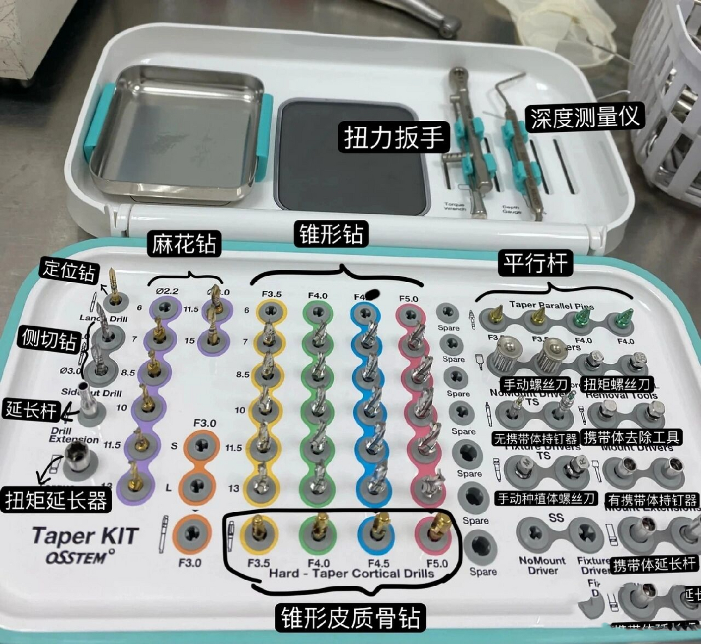 种植一期物品:工具盒 口腔笔记系列3