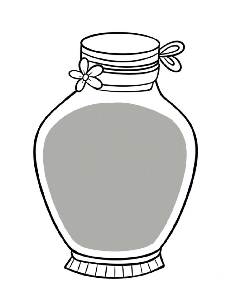 瓶子里的春天素材(一)直接打印使用!