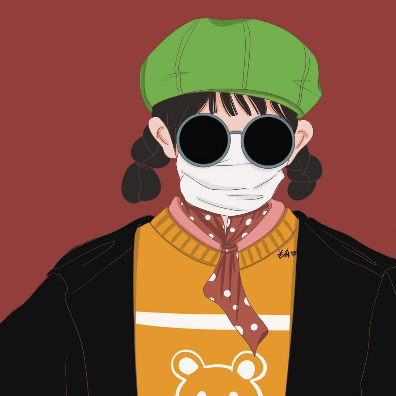 插画 | 头像 |可爱贩卖机今日营业～ 图片92二改92商用92去签名