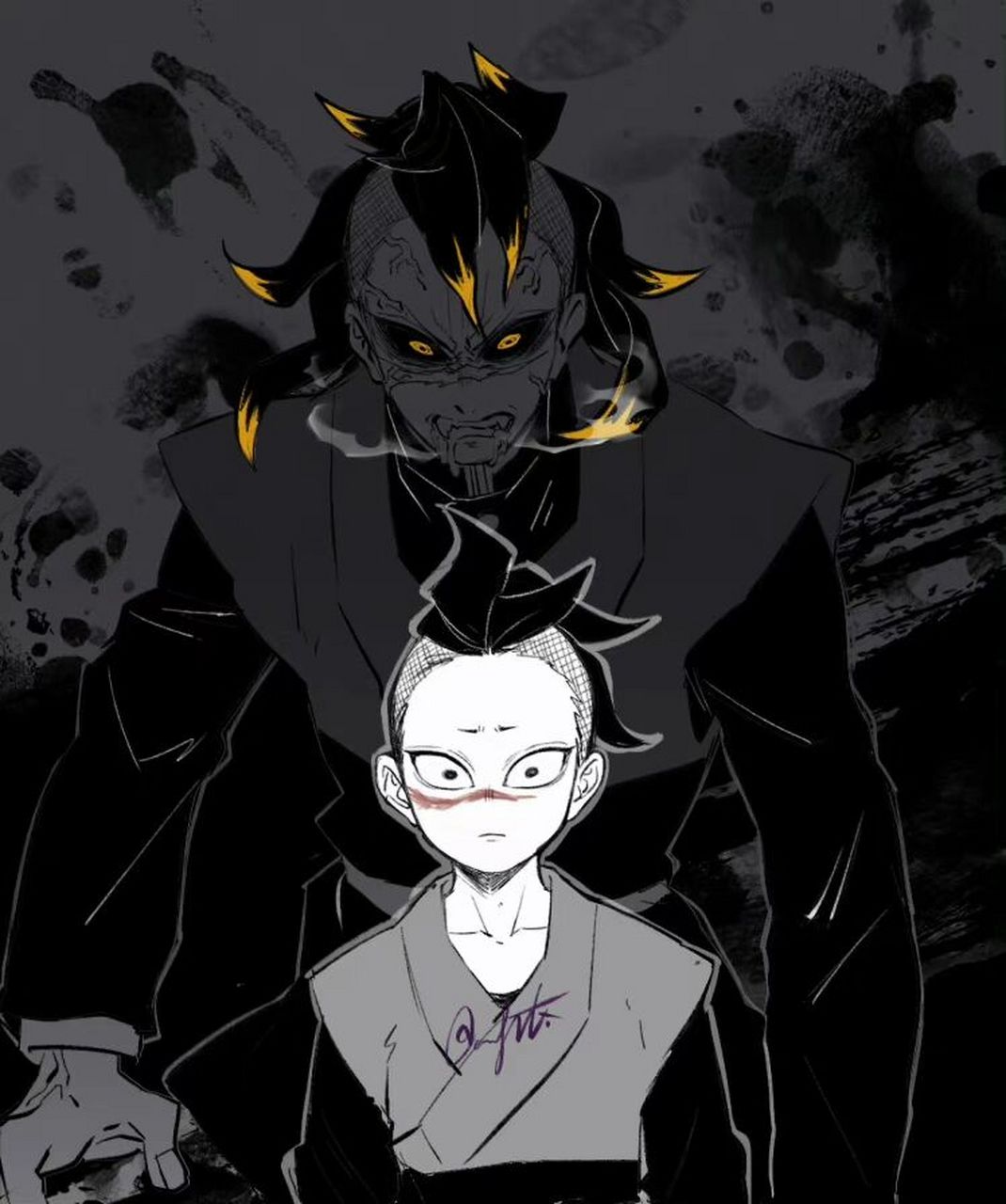 黑化 #鬼灭之刃# #不死川玄弥# i:amgametwi