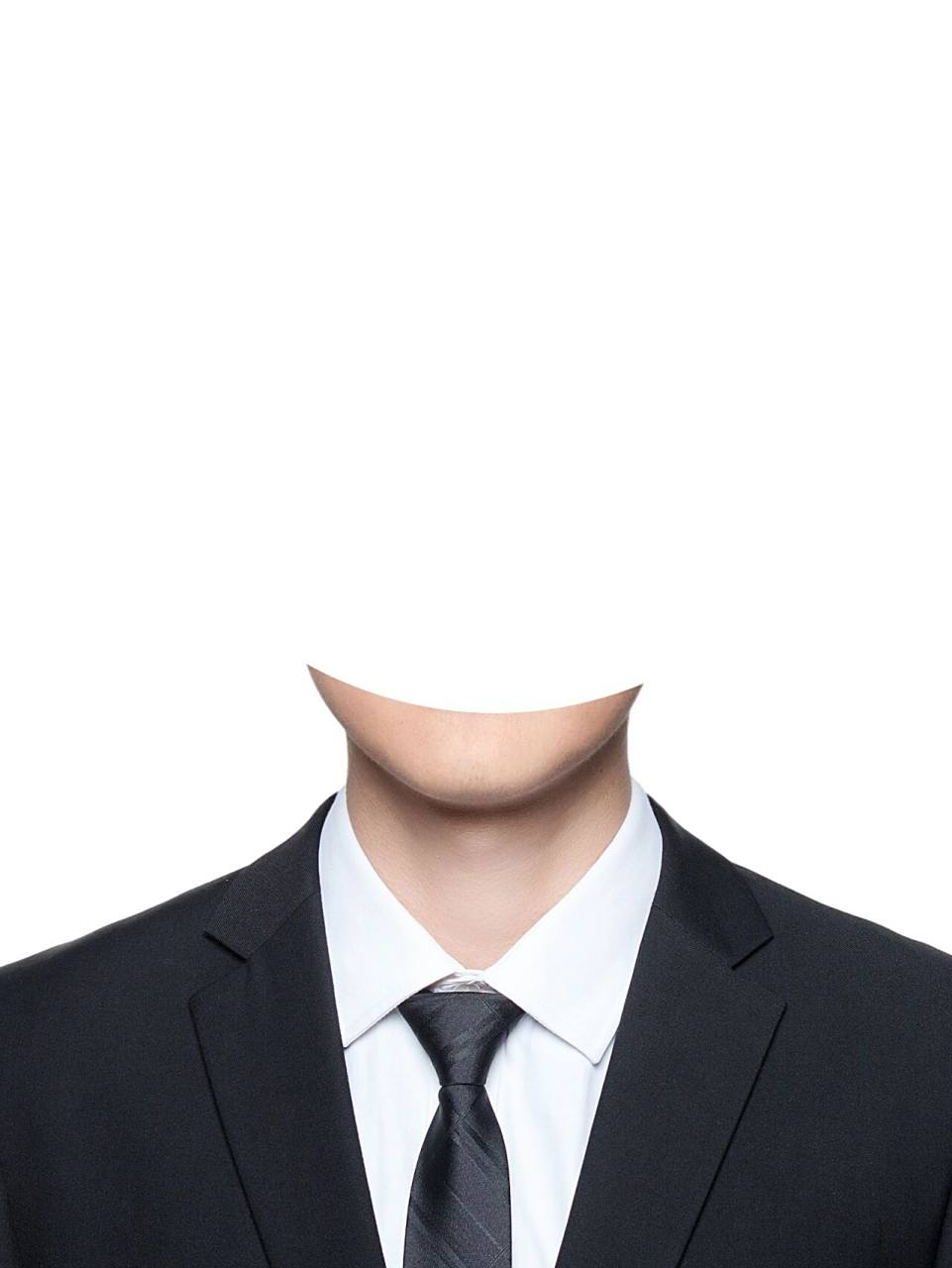 分享一组高清白色背景男士西装证件照模板 毕业季  有需要做简历的小