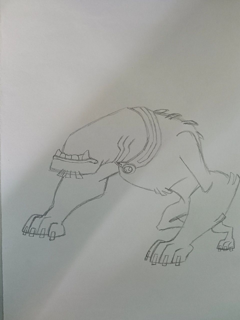 ben10全面进化外星英雄介绍(3) 超能兽 英文名:wildmutt,词源"wild"