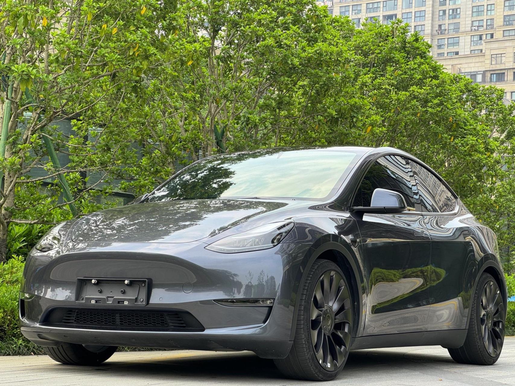 最新到店:特斯拉 model y 2021款performance高性能全轮驱动版 ,22年3