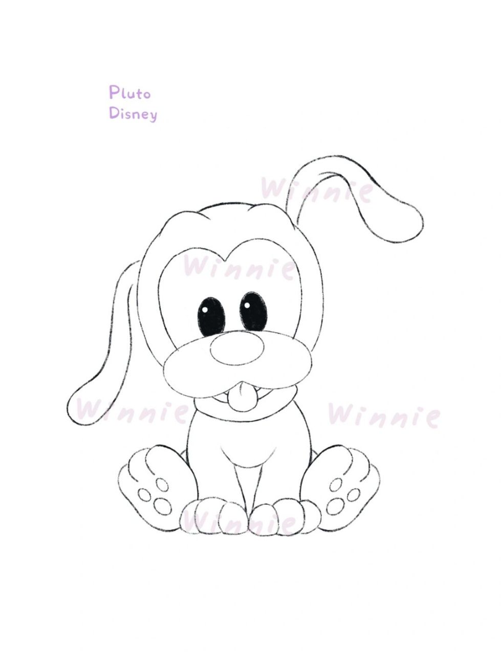 布鲁托/附线稿 老规矩:完整绘画过程视频在主页的另外一个笔记里有哈