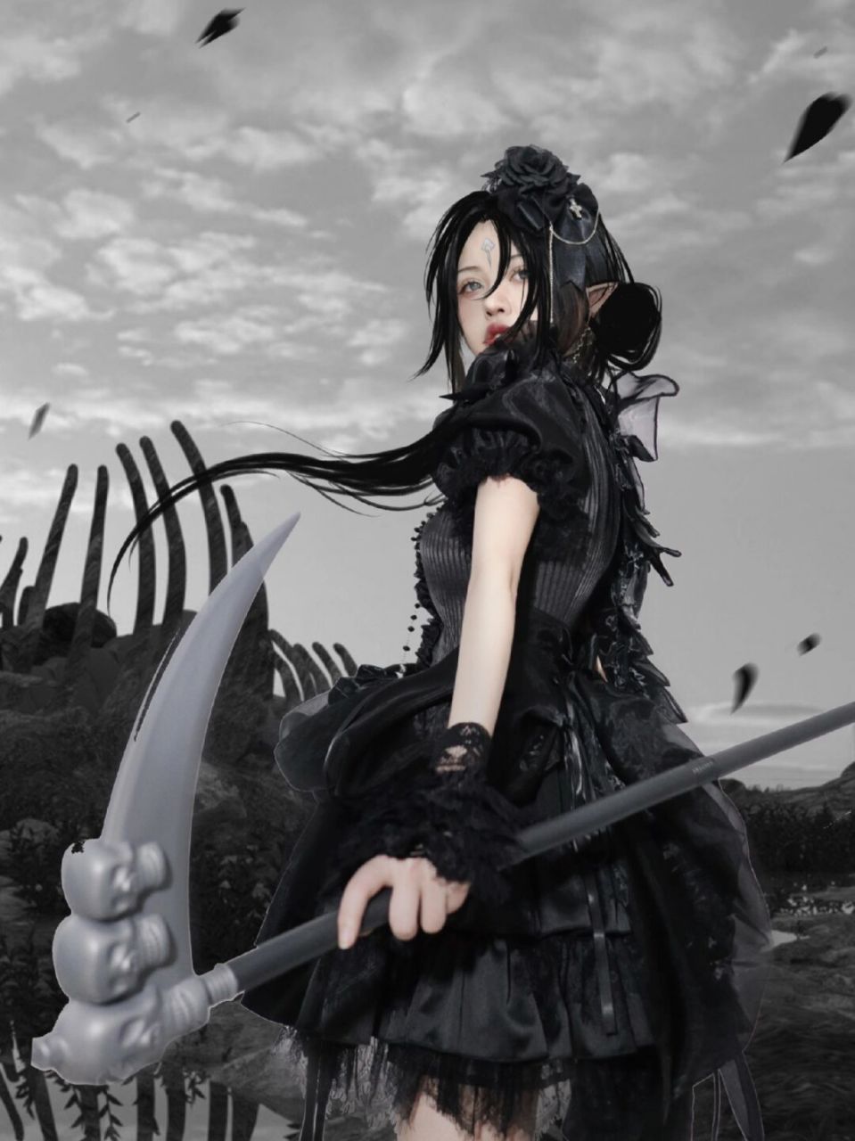 nololita 龙骨 #哥特风# #lolita穿搭# #穿搭