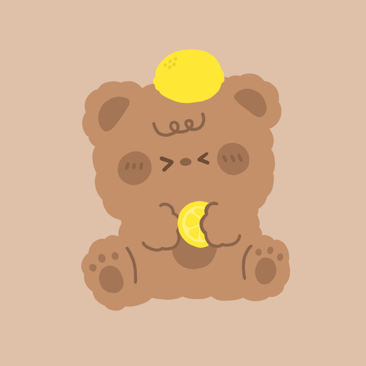 ipad 小头像|rainbow 小熊软糖 看到小熊软糖太可爱了 也画了一组we