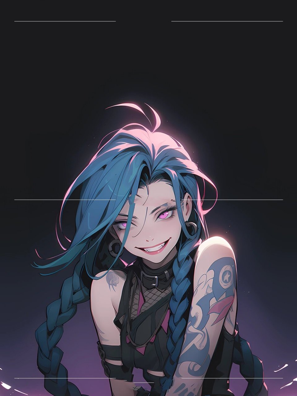 高清手机壁纸|英雄联盟系列【金克丝】