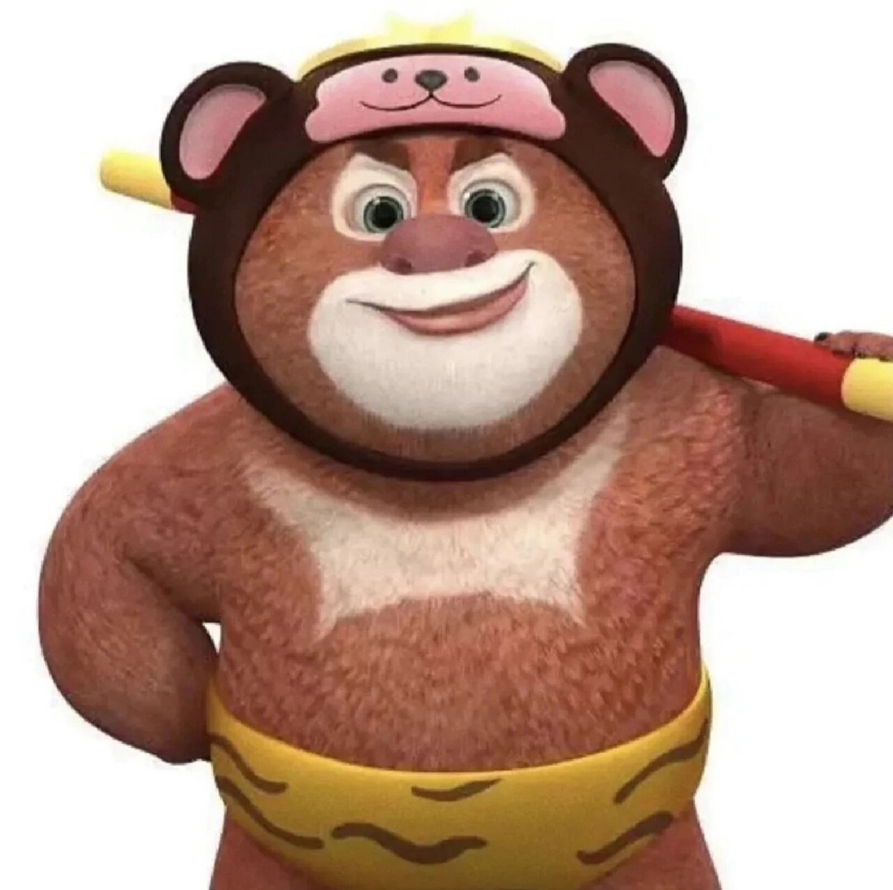 熊大熊二系列情侣头像 呆萌可爱搞怪的熊大熊二情侣头像来啦,喜欢的宝