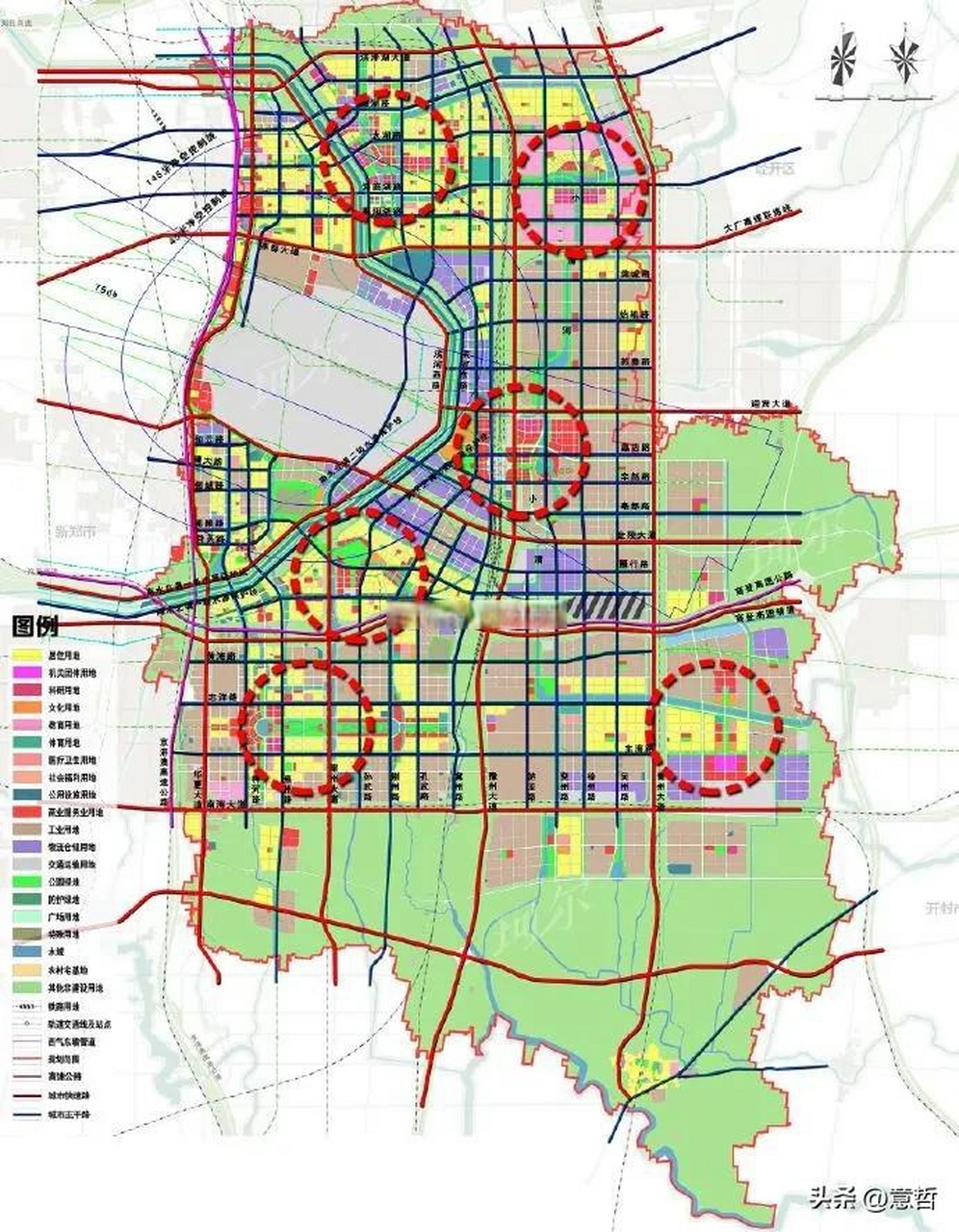 未来将打造出十六城:国际陆港,北港城,汽车城,cbd,文体城,大学城,国际