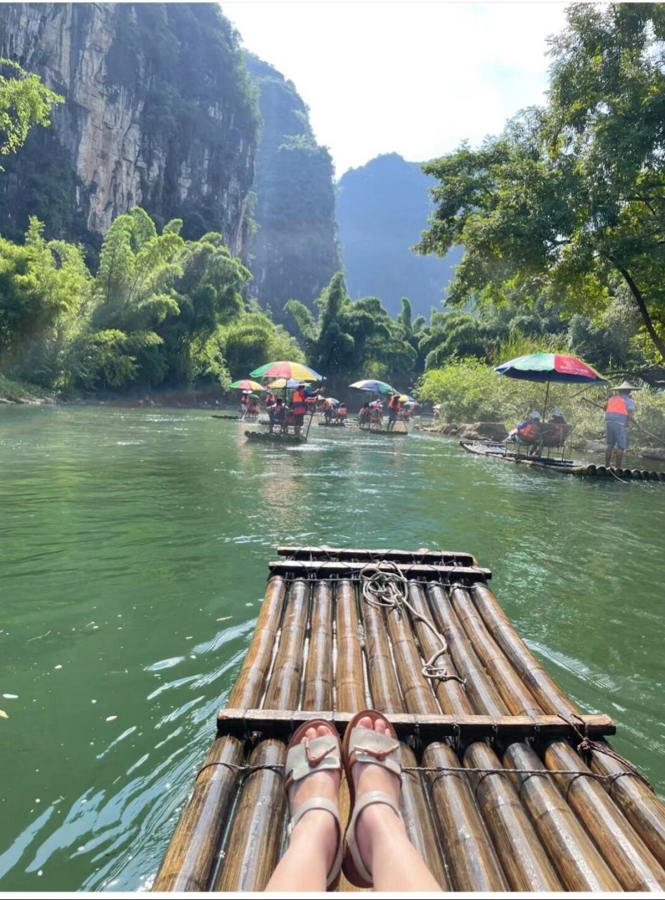 阳朔遇龙河竹筏漂流预订 阳朔遇龙河竹筏漂流预订 水厄底-综合码头